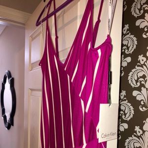 Calvin Klein Pink Maxi Dress